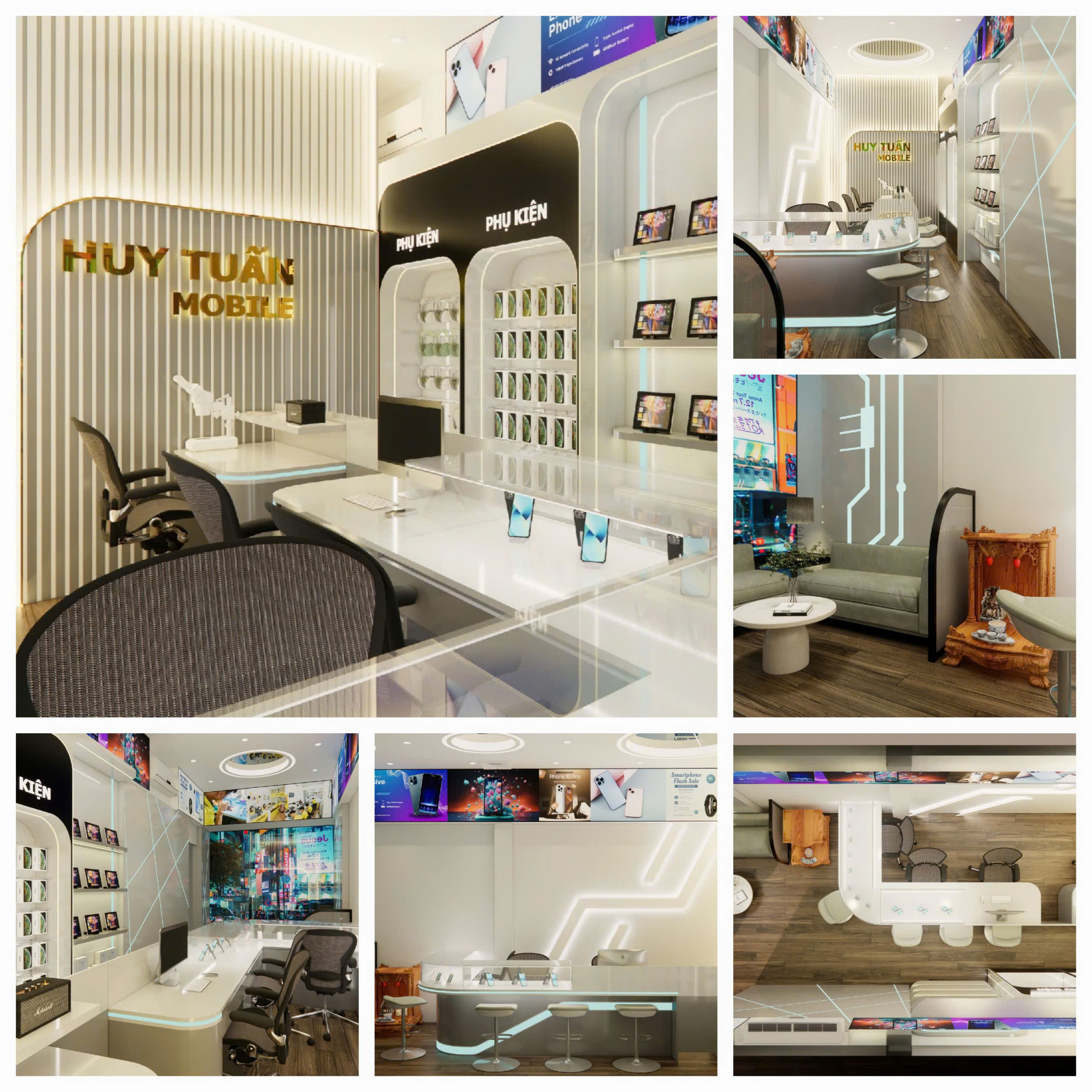 Chuỗi cửa hàng điện thoại Huy Tuấn Mobile!